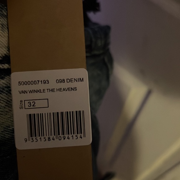 Men’s skinny jeans blue and white . Never worn. Only tried on. - Picture 5 of 5